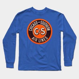 Chicago and Southern Airlines Long Sleeve T-Shirt